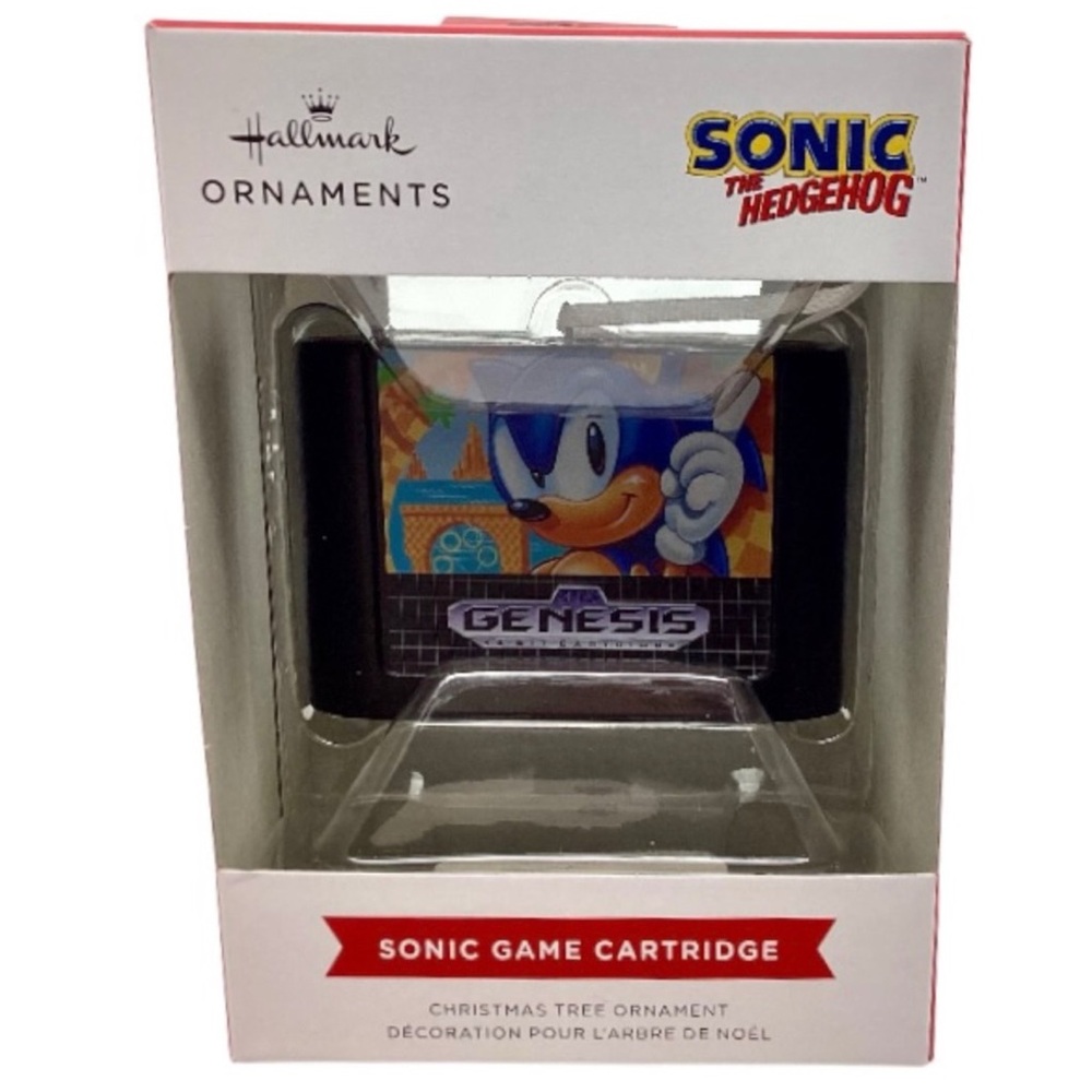 Hallmark Sonic the Hedgehog “Sonic Game Cartridge” Christmas Ornament (NWT) - Picture 8 of 13